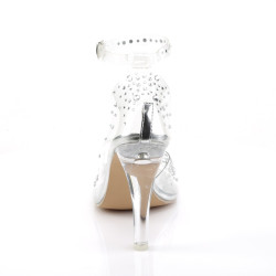 Fabulicious CLEARLY-430RS Transparent Lucite Sale Women