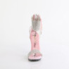 Fabulicious CHIC-47 Rose Ankle Cuff Steel Heel Sandal