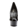 Pleaser DELIGHT-685 Patent Platform Heeled Pumps Women