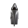 Pleaser DELIGHT-685 Patent Platform Heeled Pumps Women