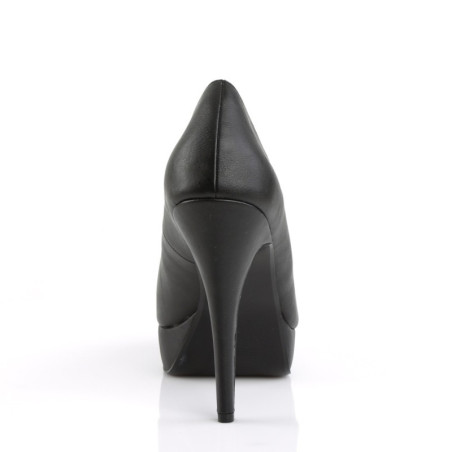 Pleaser DELIGHT-687 Red Platform Heeled Pumps Women