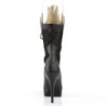 Pleaser Pink Label CHLOE-115 Black Vegan Heels Men