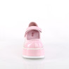 Demonia DOLLIE-01 Rose Hologram Punk Lolita Platform Pumps