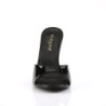 Pleaser CLASSIQUE-01 Black Patent High Heeled Mules