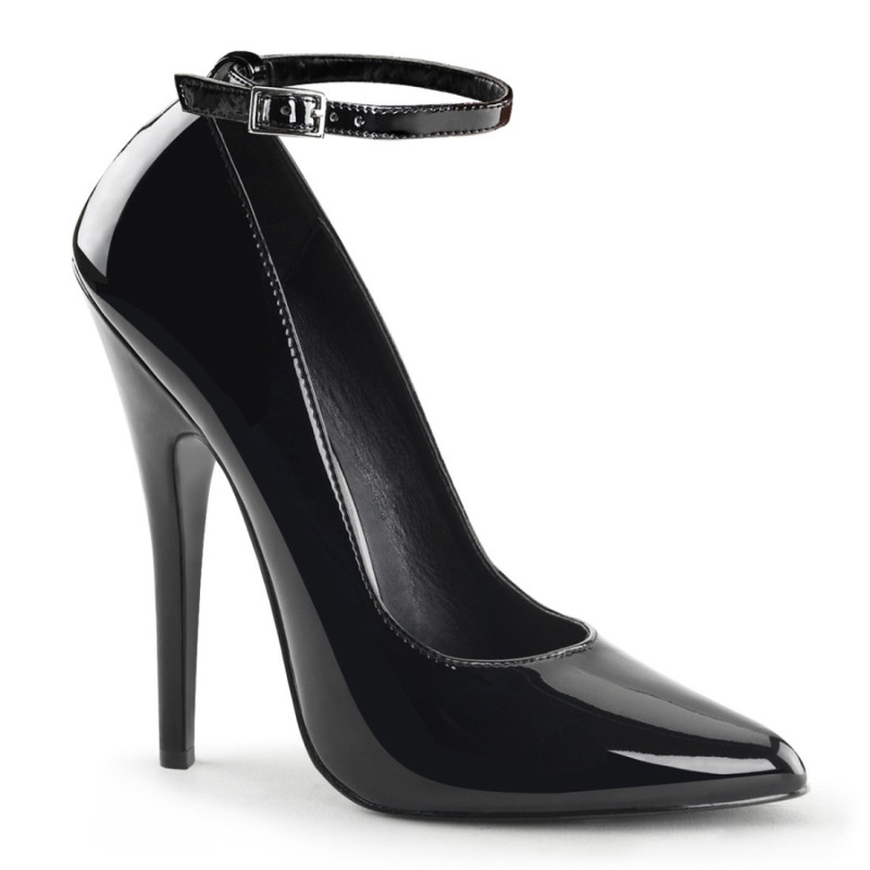 Devious DOMINA-431 Black Patent Pumps Women Devious DOMINA-431 Black Patent Pumps Women