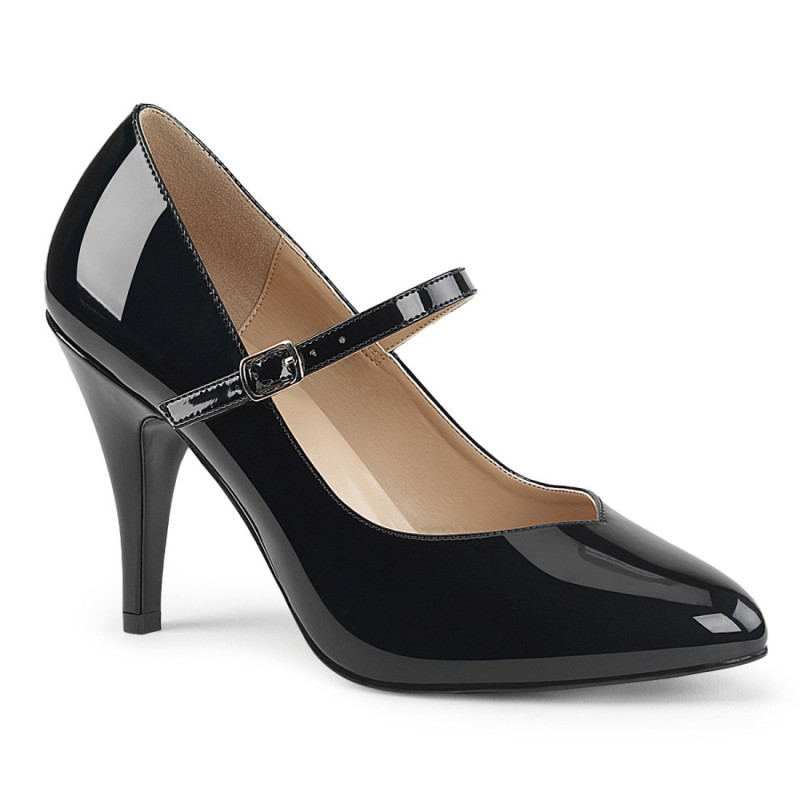 Pleaser Pink Label DREAM-428 Black Pumps Heels Men