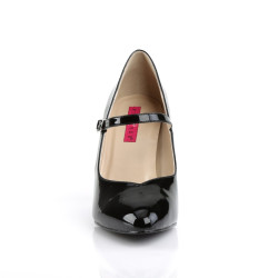 Pleaser Pink Label DREAM-428 Black Pumps Heels Men