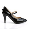 Pleaser Pink Label DREAM-428 Black Pumps Heels Men
