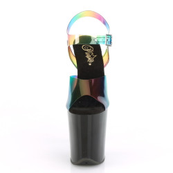 Pleaser FLAMINGO-808RB Rainbow Exotic Pole Dance High Heels