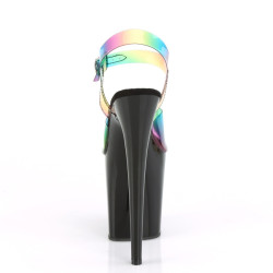 Pleaser FLAMINGO-808RB Rainbow Exotic Pole Dance High Heels