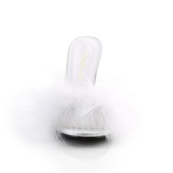 Fabulicious CLASSIQUE-01F White Vegan Fur Sale Women