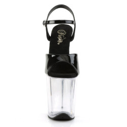 Pleaser FLAMINGO-809 Clear Platform Pole Dance High Heels