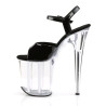Pleaser FLAMINGO-809 Clear Platform Pole Dance High Heels