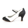Pin Up Couture FLAPPER-25 Black White Spectator Pumps
