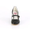 Pin Up Couture FLAPPER-32 Black Spectator Retro Pumps