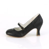 Pin Up Couture FLAPPER-32 Black Spectator Retro Pumps
