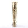 Funtasma GOGO-300 Gold Vegan Chunky Heel 70s Boots