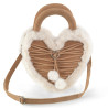 Demonia HB-631 Vegan Suede Fur Handbags Women