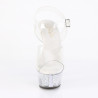 Pleaser KISS-208RSI Strass High Heeled Platform Shoes