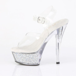 Pleaser KISS-208RSI Strass High Heeled Platform Shoes