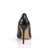 Pleaser CLASSIQUE-20SP Black Snake Print Stiletto Pumps Sale