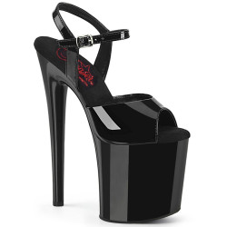 Pleaser NAUGHTY-809 Black Exotic Pole Dance High Heels