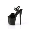 Pleaser NAUGHTY-809 Black Exotic Pole Dance High Heels