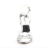 Fabulicious CLEARLY-406 Transparent Lucite Sale Women