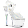 Pleaser SKY-308N-RBH Hologram High Heeled Pole Shoes
