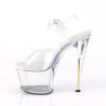 Pleaser SKY-308N-RBH Hologram High Heeled Pole Shoes