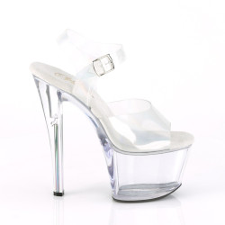 Pleaser SKY-308N-RBH Hologram High Heeled Pole Shoes