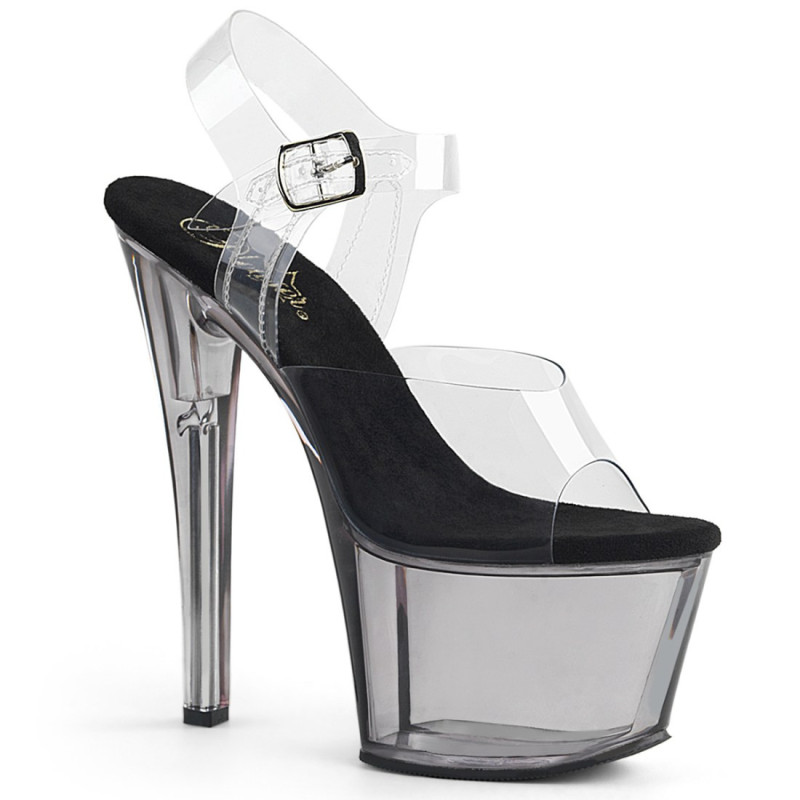 Pleaser SKY-308T Tinted Platform High Heeled Sandals Pleaser SKY-308T Tinted Platform High Heeled Sandals