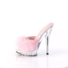 Fabulicious SULTRY-601F Rose Vegan Feathers Transparent