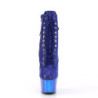 Pleaser ADORE-1020CHRS Blue Strass Chrome Sale Women