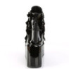 Demonia CONCORD-57 Black Patent Women Platform Boots
