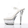 Pleaser STARDUST-608 Strass Platform High Heeled Shoes