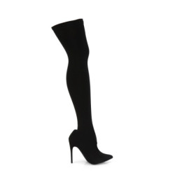 Pleaser COURTLY-3005 Stretch Pull-On Thigh High Boot