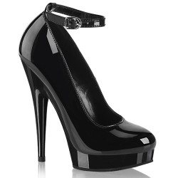 Fabulicious SULTRY-686 Ankle Strap High Heeled Pumps