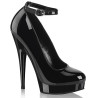Fabulicious SULTRY-686 Ankle Strap High Heeled Pumps