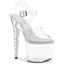 Pleaser UNICORN-708RSH Unicorn Heeled Pole Dance Shoes