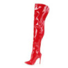 Pleaser COURTLY-3012 Red Patent Sale Women