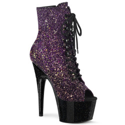 Pleaser ADORE-1021OMBG Purple Glitter Black Sale Women