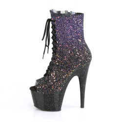 Pleaser ADORE-1021OMBG Purple Glitter Black Sale Women