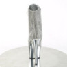 Pleaser ADORE-1020CHRS Silver Strass Chrome Sale Women
