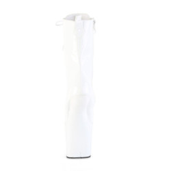 Pleaser CRAZE-1040 White Patent Sale Women