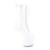 Pleaser CRAZE-1040 White Patent Sale Women