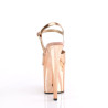 Pleaser ENCHANT-709 Rose Gold Metallic Chrome Sale Women