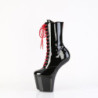 Pleaser CRAZE-1040TT Red Black Patent Sale Women