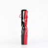 Pleaser CRAZE-1040TT Red Black Patent Sale Women