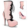 Bordello TEEZE-31G Rose Glitter Sale Women